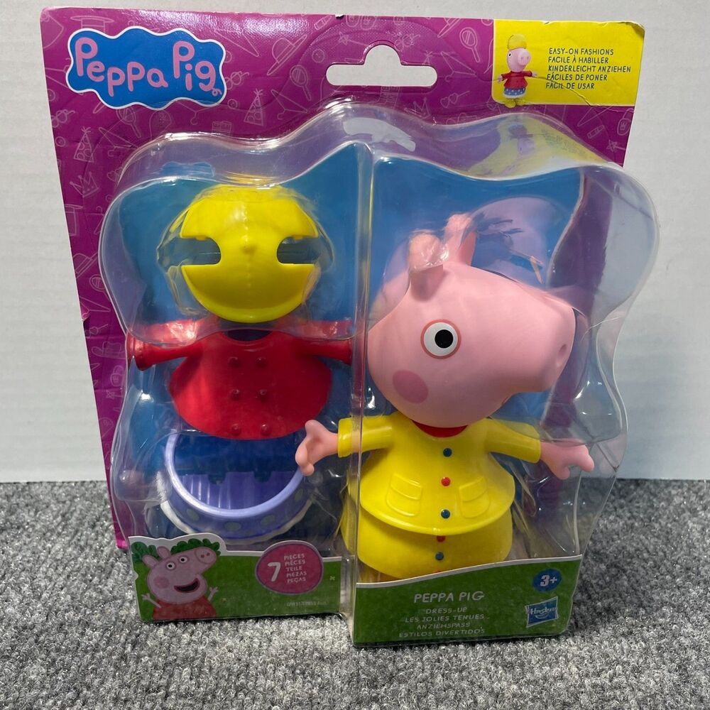 Hasbro Peppa Pig Dress-Up 6” Rainy Day Dress Up Toy Figure